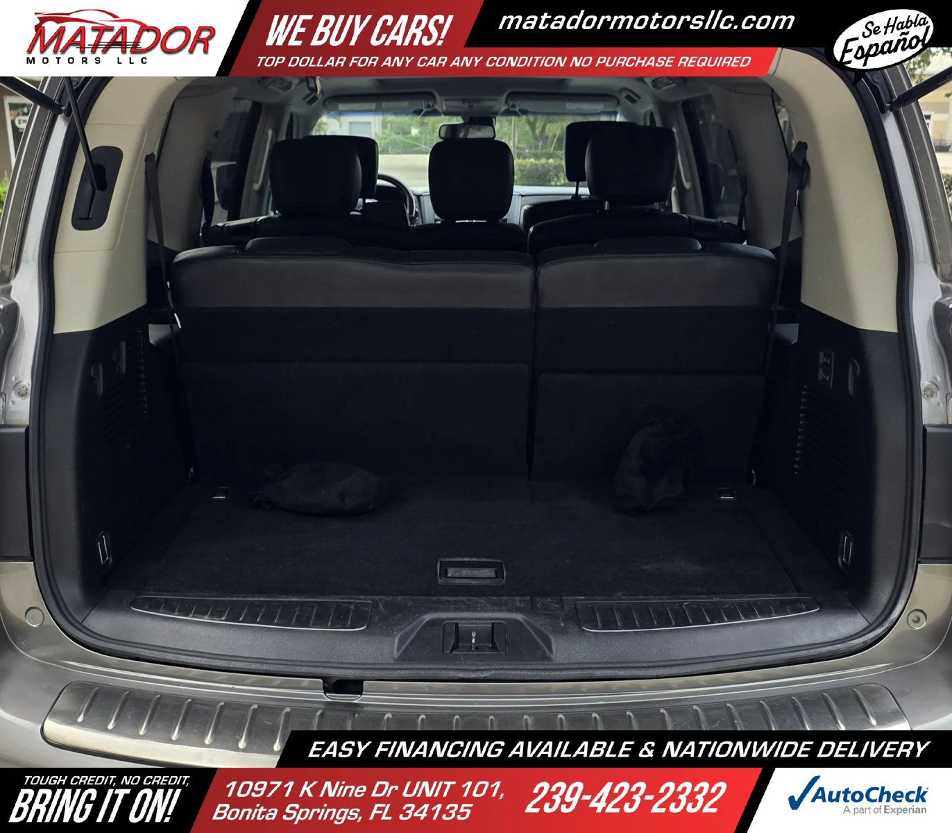 Used 2011 INFINITI QX56 4WD w/ Deluxe Touring Pkg image 14