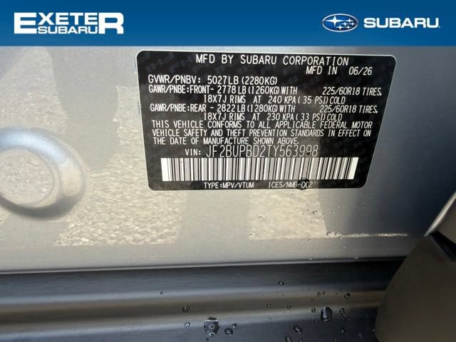 New 2026 Subaru Outback Premium AWD/4WD image 18