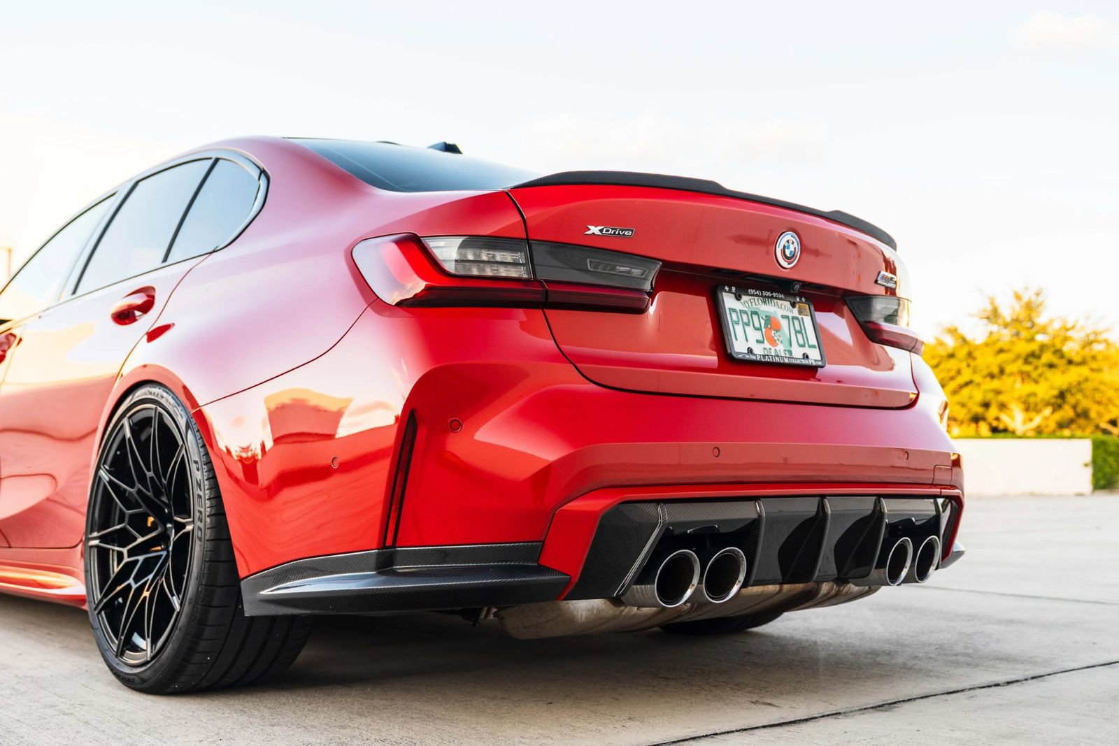 Used 2023 BMW M3 Competition w/ M Carbon Exterior Package AWD/4WD image 22