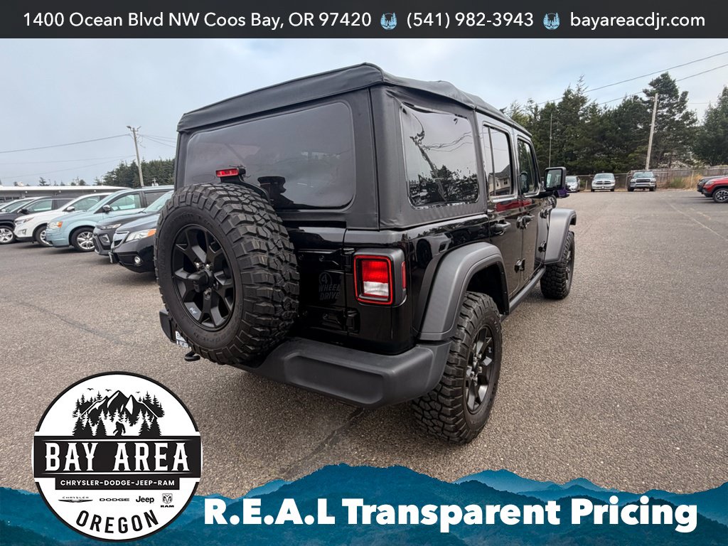 Used 2022 Jeep Wrangler Unlimited Sport AWD/4WD image 6
