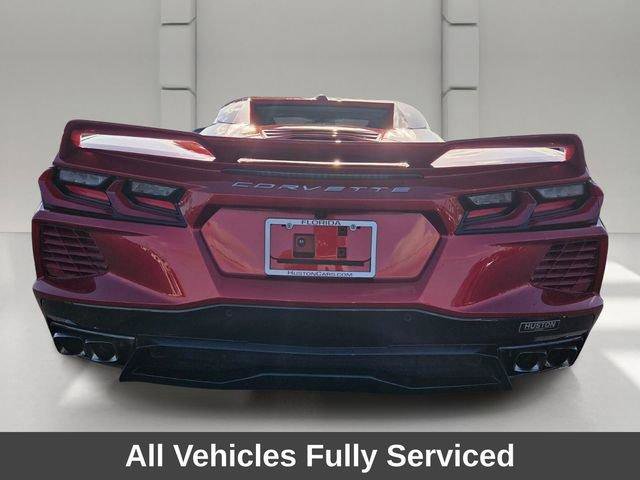 Certified 2022 Chevrolet Corvette Stingray Premium Conv w/ Chrome Exterior Badge Package RWD image 4