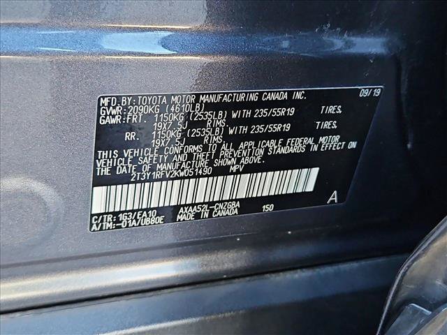 Used 2019 Toyota RAV4 Limited w/ Cold Weather Package FWD image 26