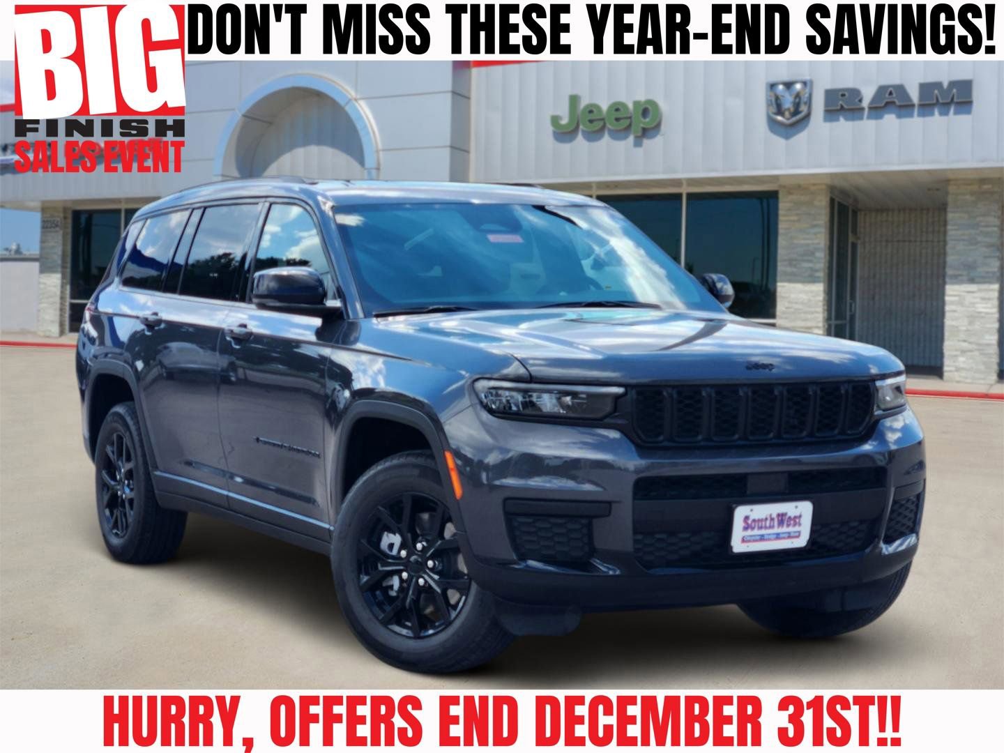 New 2025 Jeep Grand Cherokee L Altitude