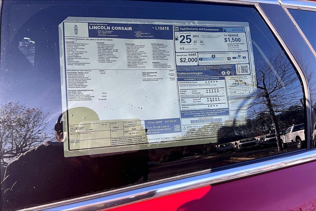 New 2026 Lincoln Corsair Premiere FWD image 14