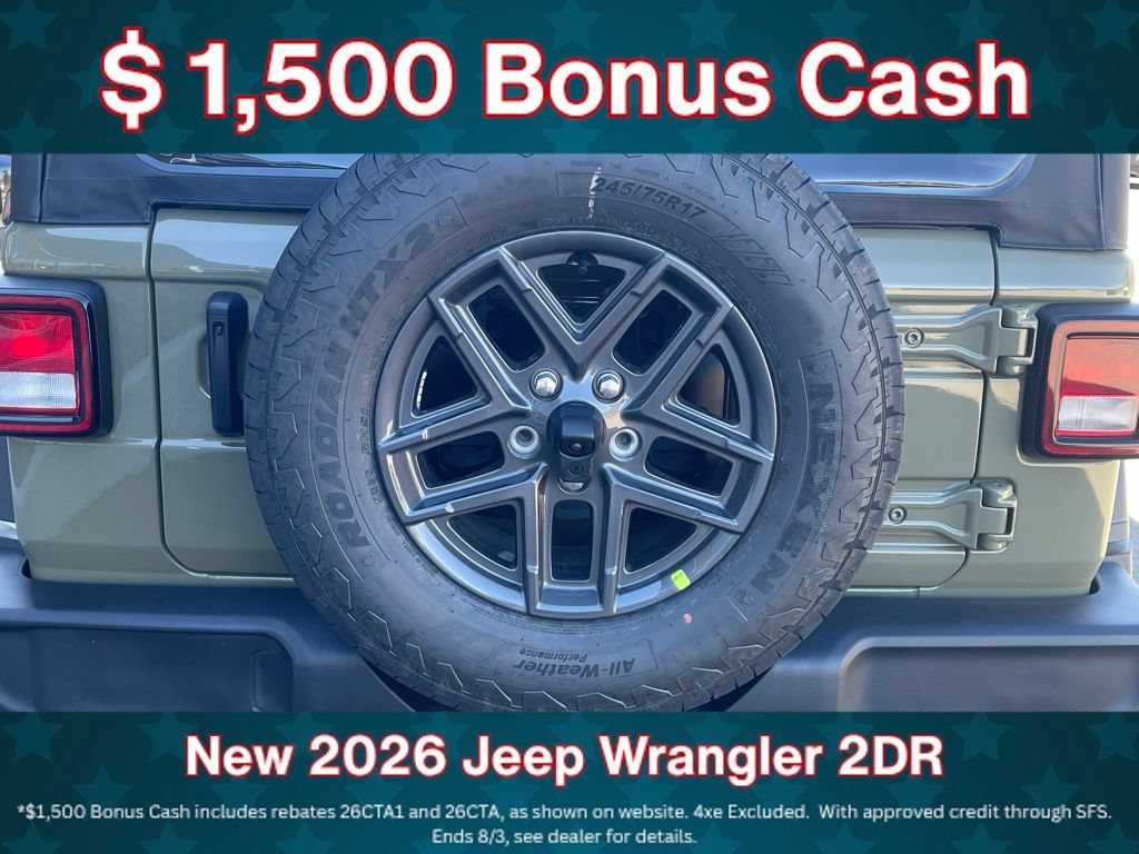 New 2026 Jeep Wrangler Sport AWD/4WD image 10