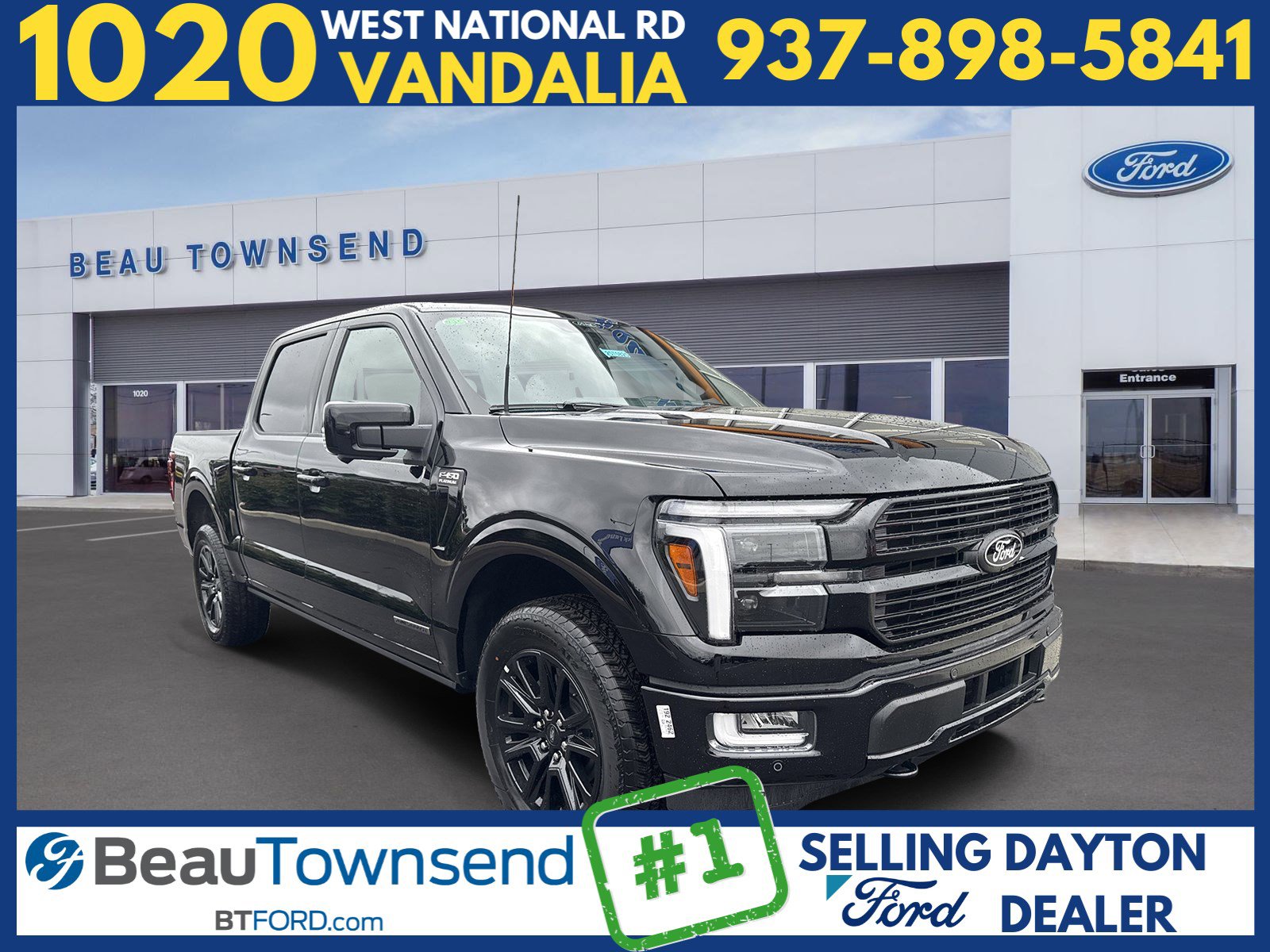 New 2025 Ford F150 Platinum w/ Equipment Group 702A High