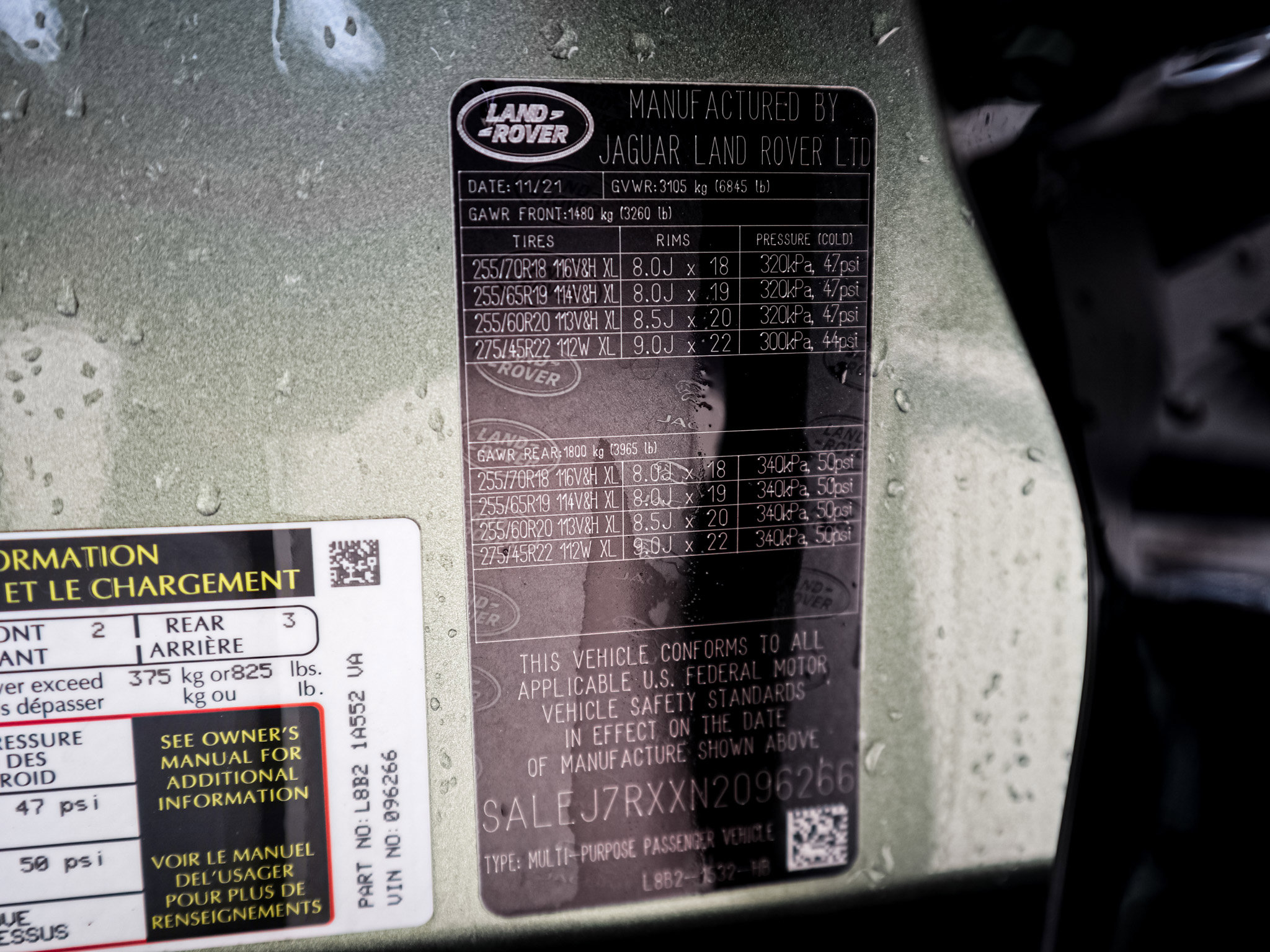 Used 2022 Land Rover Defender 110 S AWD/4WD image 35