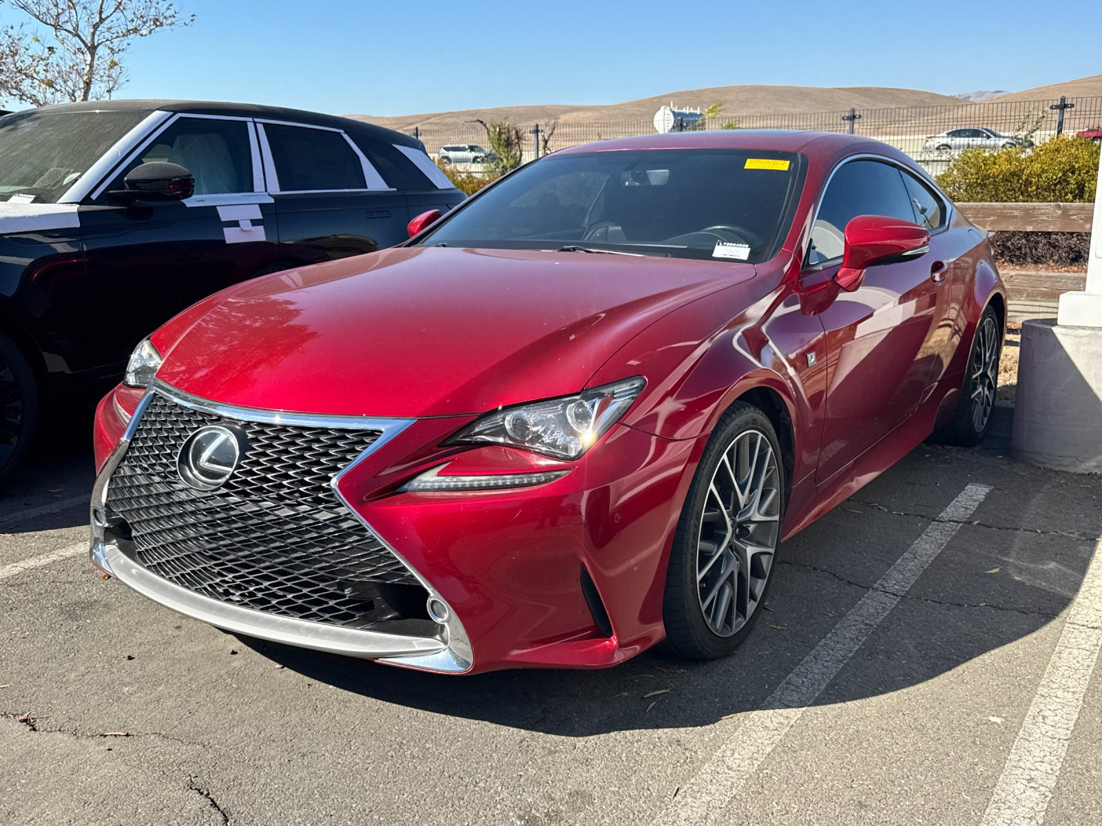 Used 2015 Lexus RC 350 w/ F Sport w/Summer Tires RWD image 2