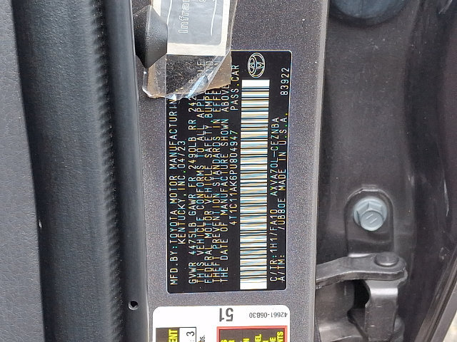 Used 2023 Toyota Camry LE FWD image 26