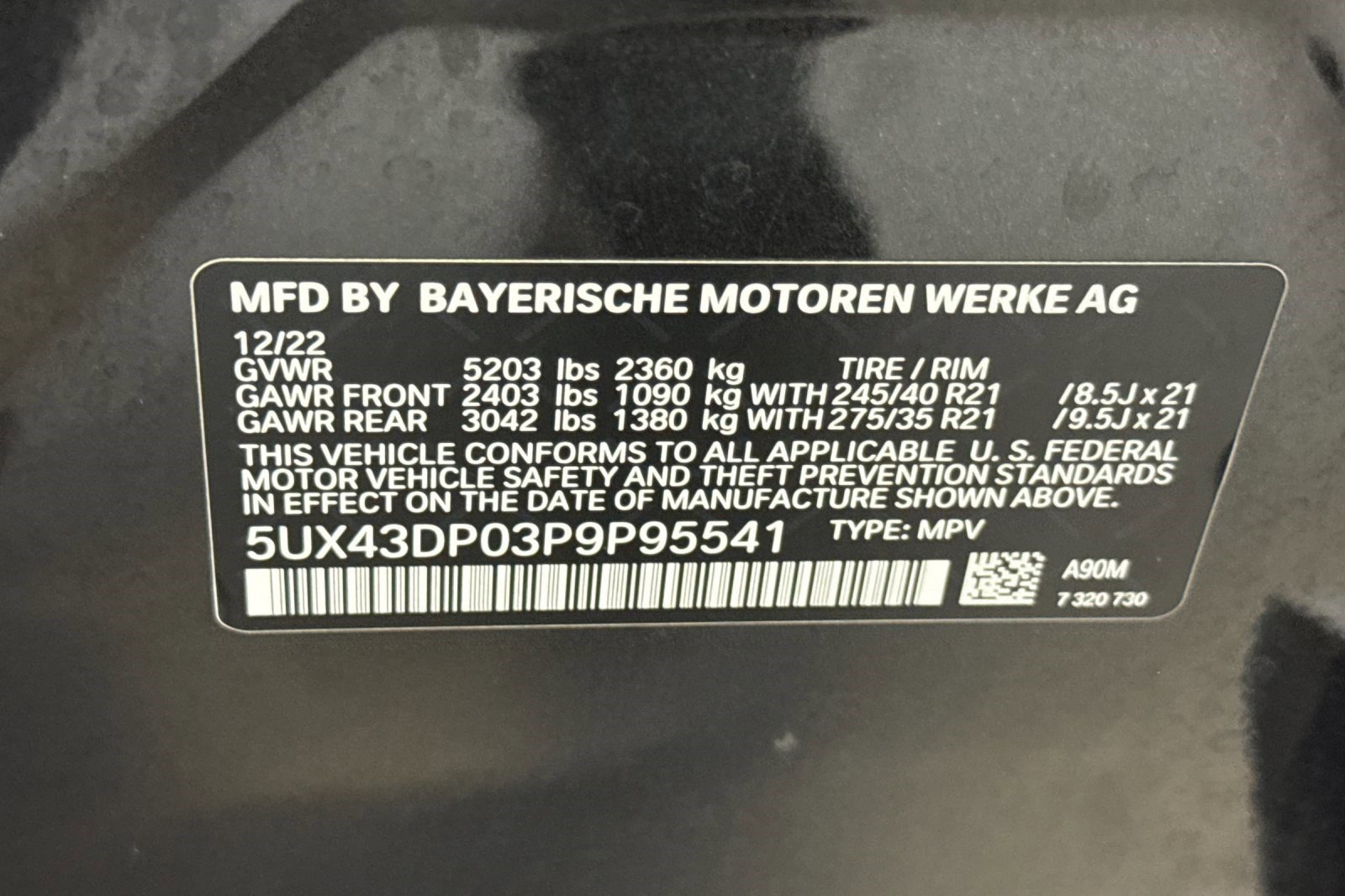 Used 2023 BMW X3 sDrive30i w/ Premium Package RWD image 20