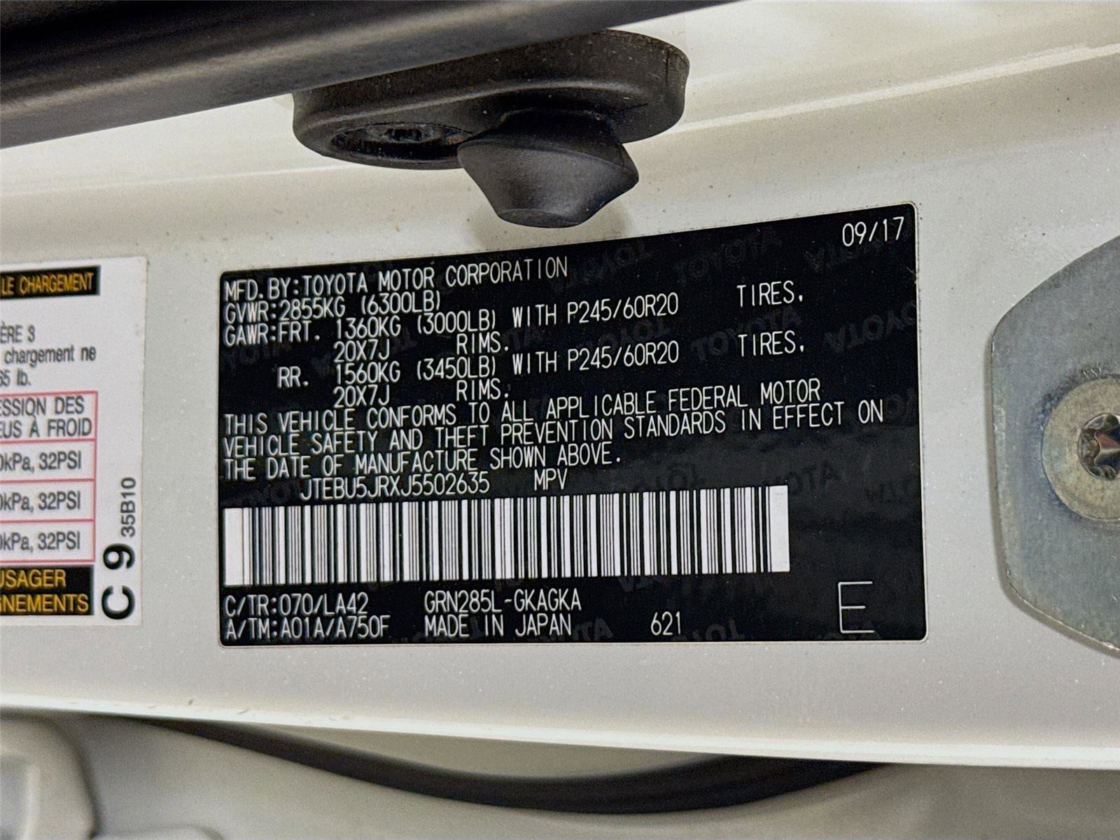 Used 2018 Toyota 4Runner Limited image 31