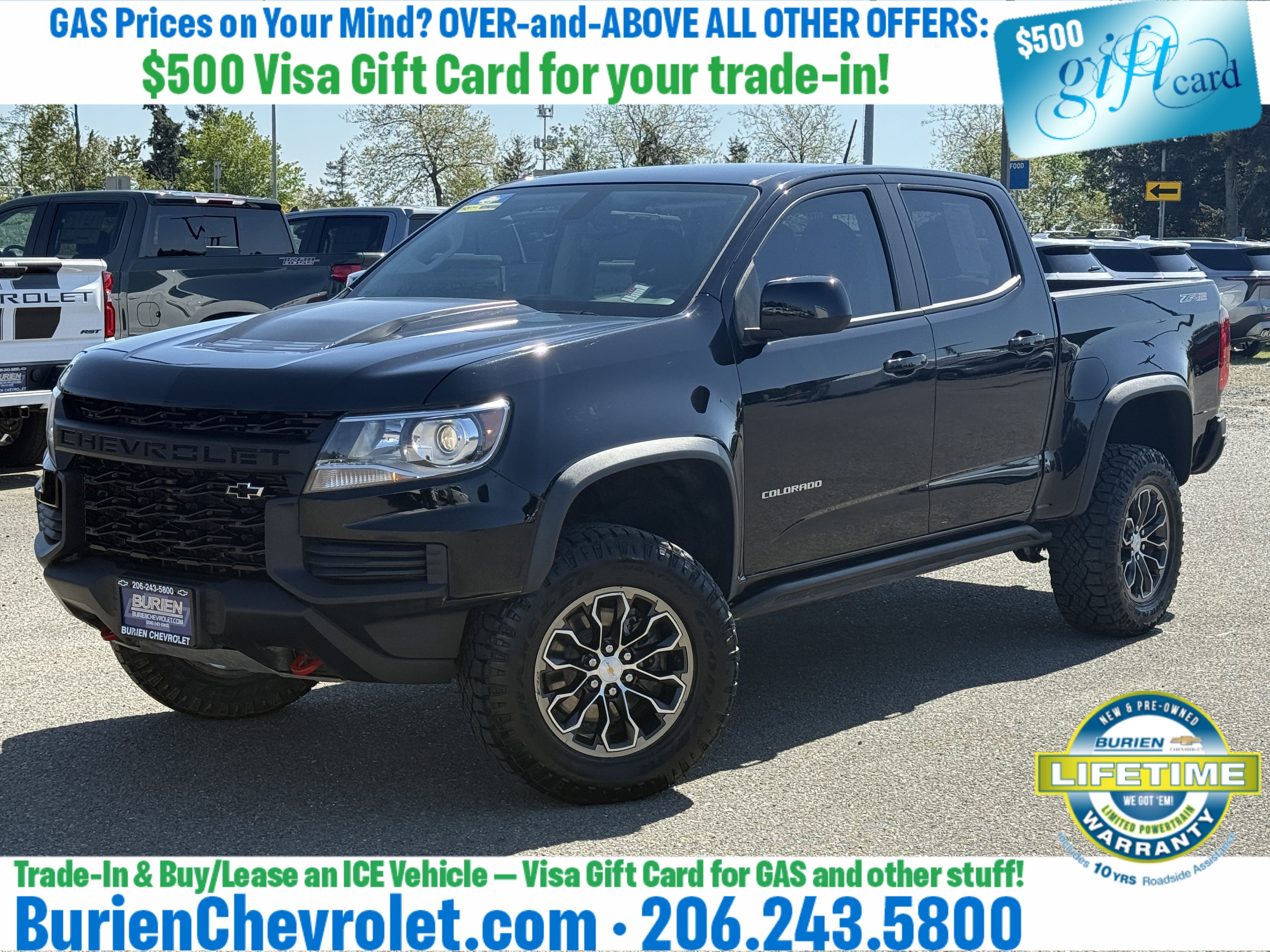 Used 2021 Chevrolet Colorado ZR2 AWD/4WD image 1