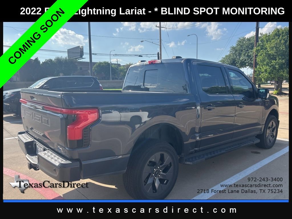 Used 2022 Ford F150 Lightning Lariat AWD/4WD image 3