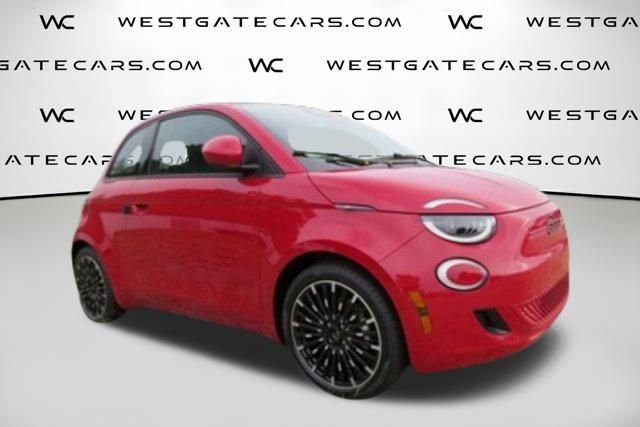 Used 2024 FIAT 500 e (RED)