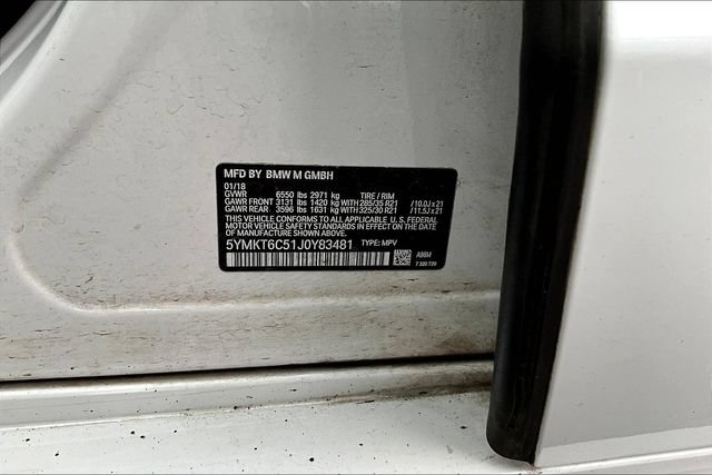 Used 2018 BMW X5 M AWD/4WD image 18