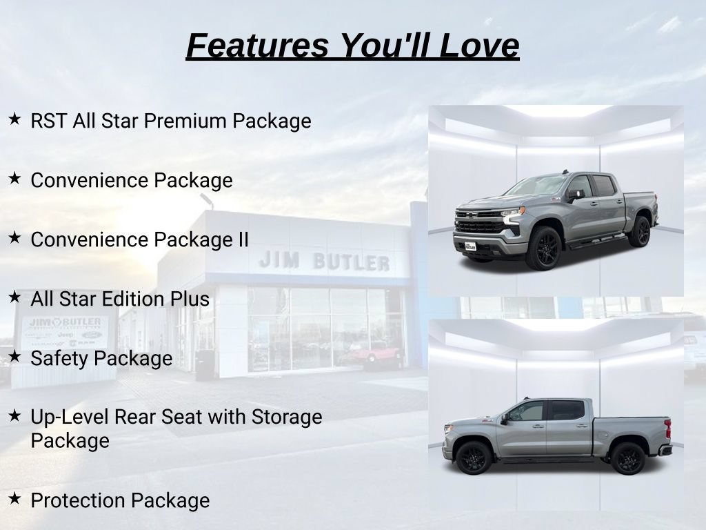 Used 2026 Chevrolet Silverado 1500 RST w/ RST All Star Premium Package AWD/4WD image 35