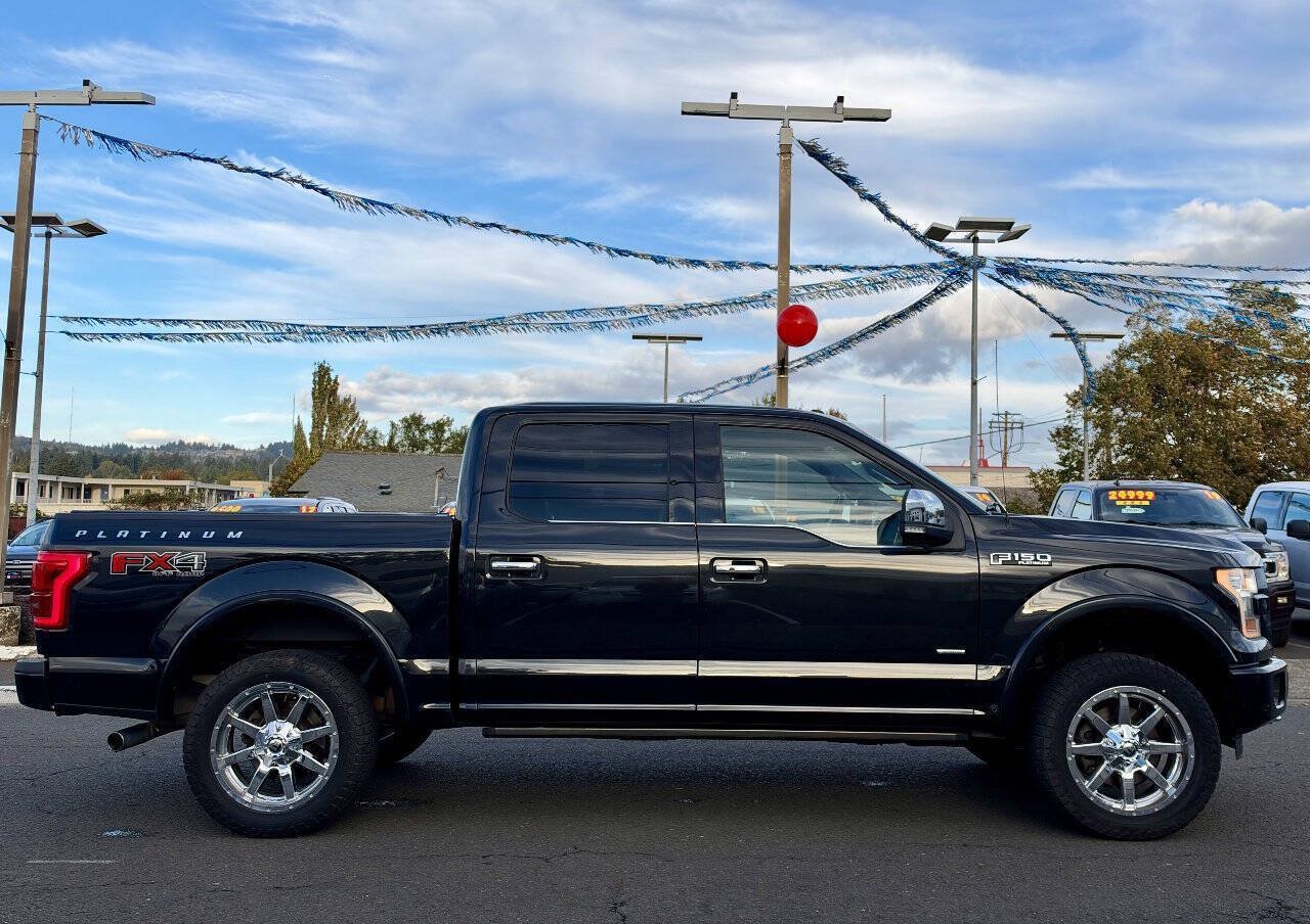 Used 2015 Ford F150 Platinum w/ Equipment Group 701A Luxury AWD/4WD image 8