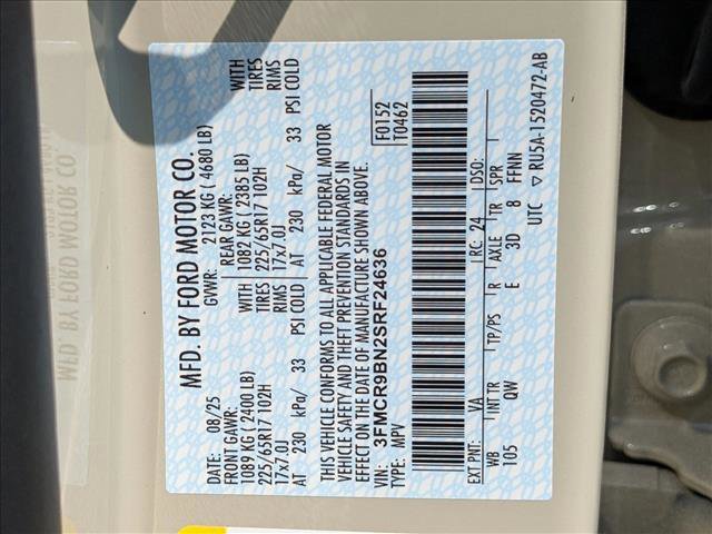 New 2025 Ford Bronco Sport Big Bend w/ Convenience Package image 17