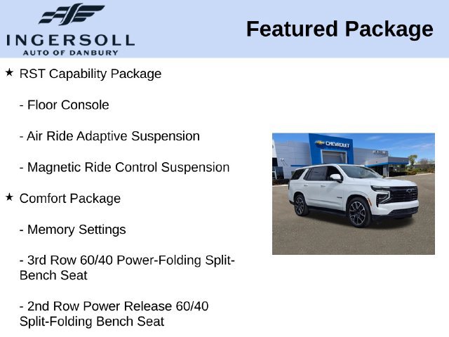 Used 2026 Chevrolet Tahoe RST w/ RST Capability Package AWD/4WD image 15