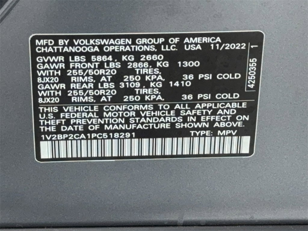 Used 2023 Volkswagen Atlas SEL image 60