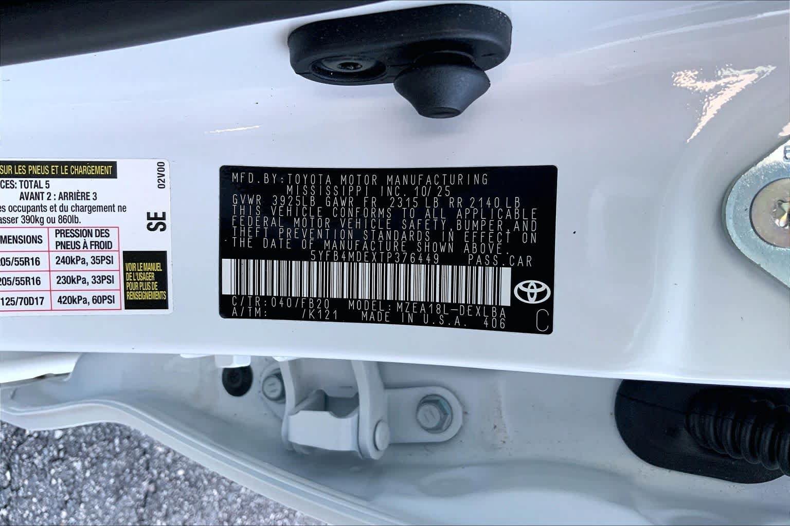 Used 2026 Toyota Corolla LE FWD image 27