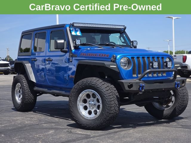 Used 2022 Jeep Wrangler Unlimited Rubicon AWD/4WD image 2