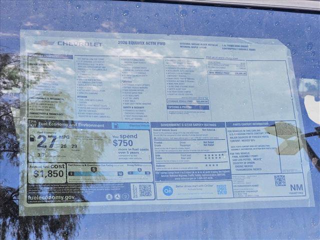 New 2026 Chevrolet Equinox ACTIV image 18