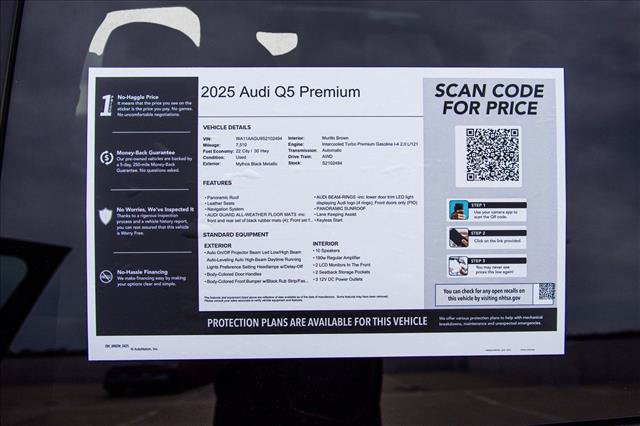 Used 2025 Audi Q5 Premium w/ Convenience Package AWD/4WD image 29