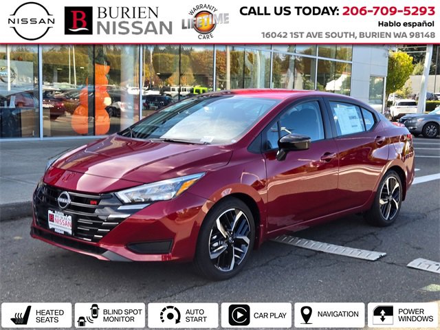 New 2025 Nissan Versa SR w/ Trunk Package