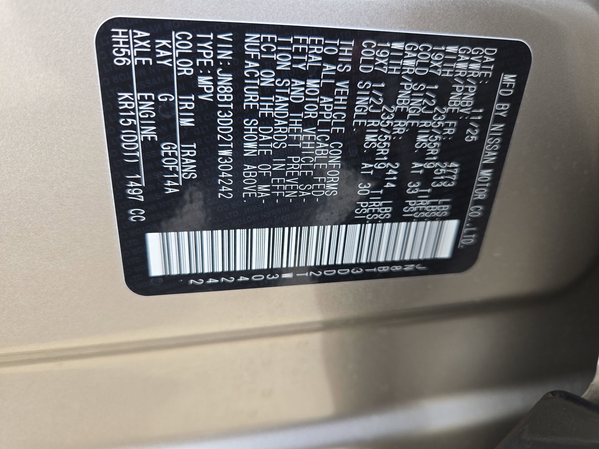 New 2026 Nissan Rogue Platinum w/ Platinum Premium Package image 39