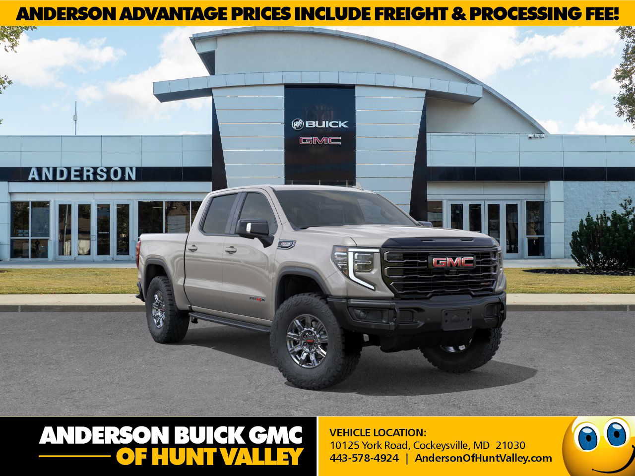 New 2026 GMC Sierra 1500 AT4X AWD/4WD image 1