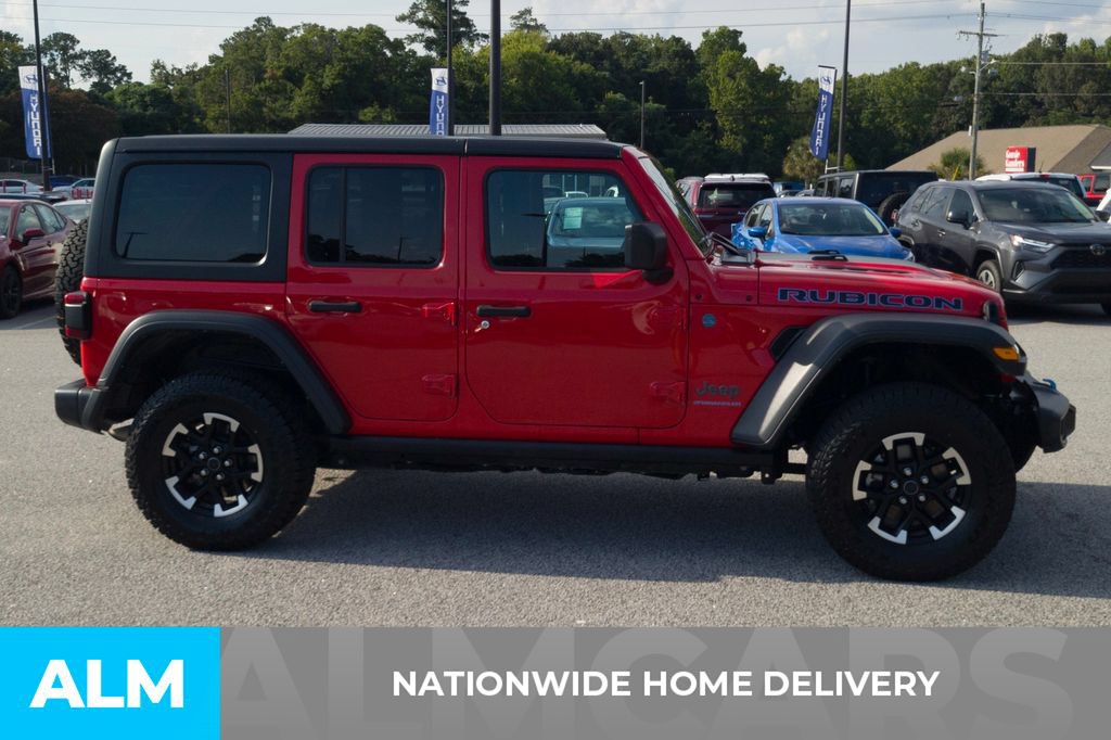 Used 2024 Jeep Wrangler Unlimited Rubicon 4xe AWD/4WD image 4