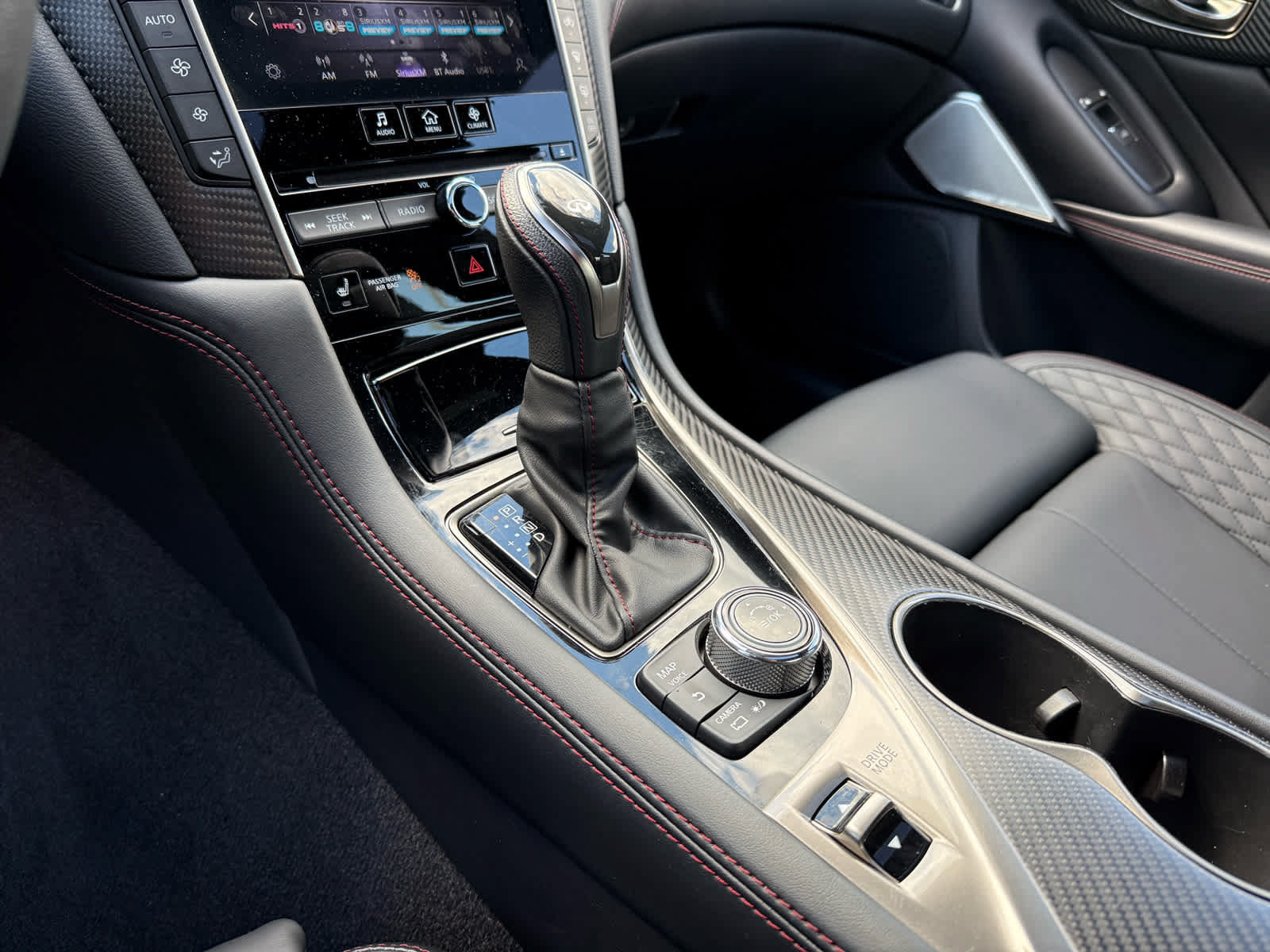 Used 2023 INFINITI Q50 Red Sport 400 w/ Carbon Fiber Package AWD/4WD image 22