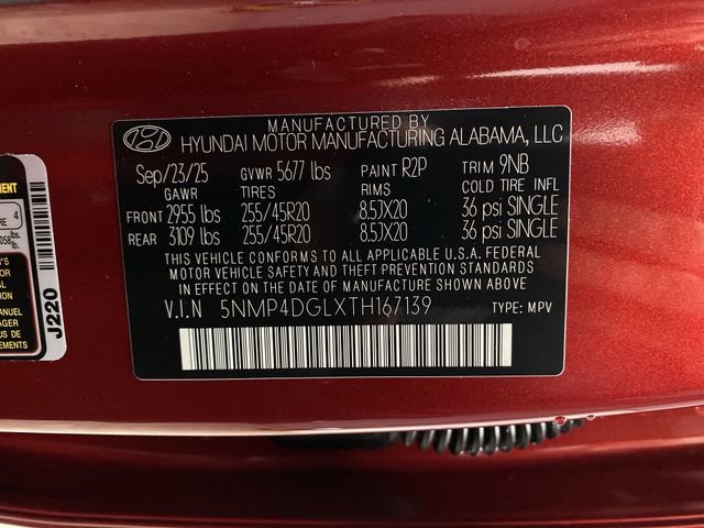 New 2026 Hyundai Santa Fe Limited AWD/4WD image 40