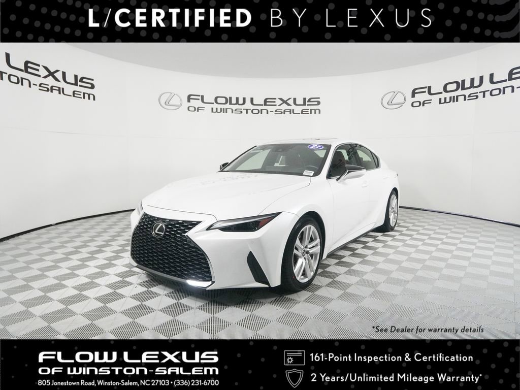 Certified 2023 Lexus IS 300 w/ Comfort Package image 1
