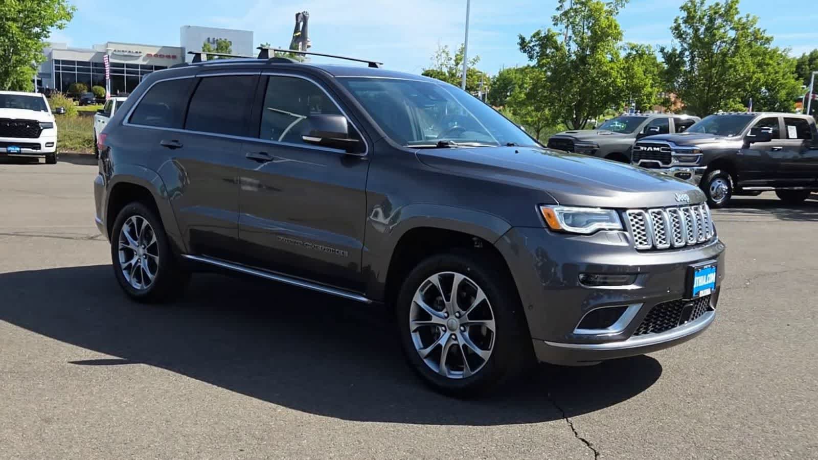 Used 2020 Jeep Grand Cherokee Summit w/ Platinum Series Group AWD/4WD image 2