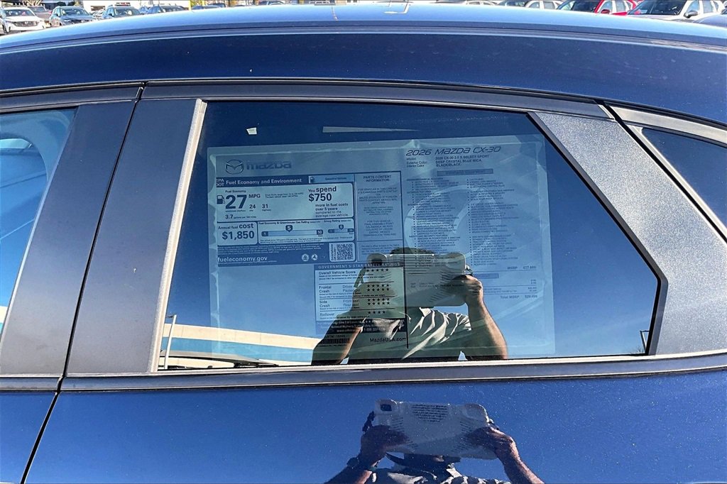 New 2026 MAZDA CX-30 AWD 2.5 S w/ Select Sport Pkg image 14