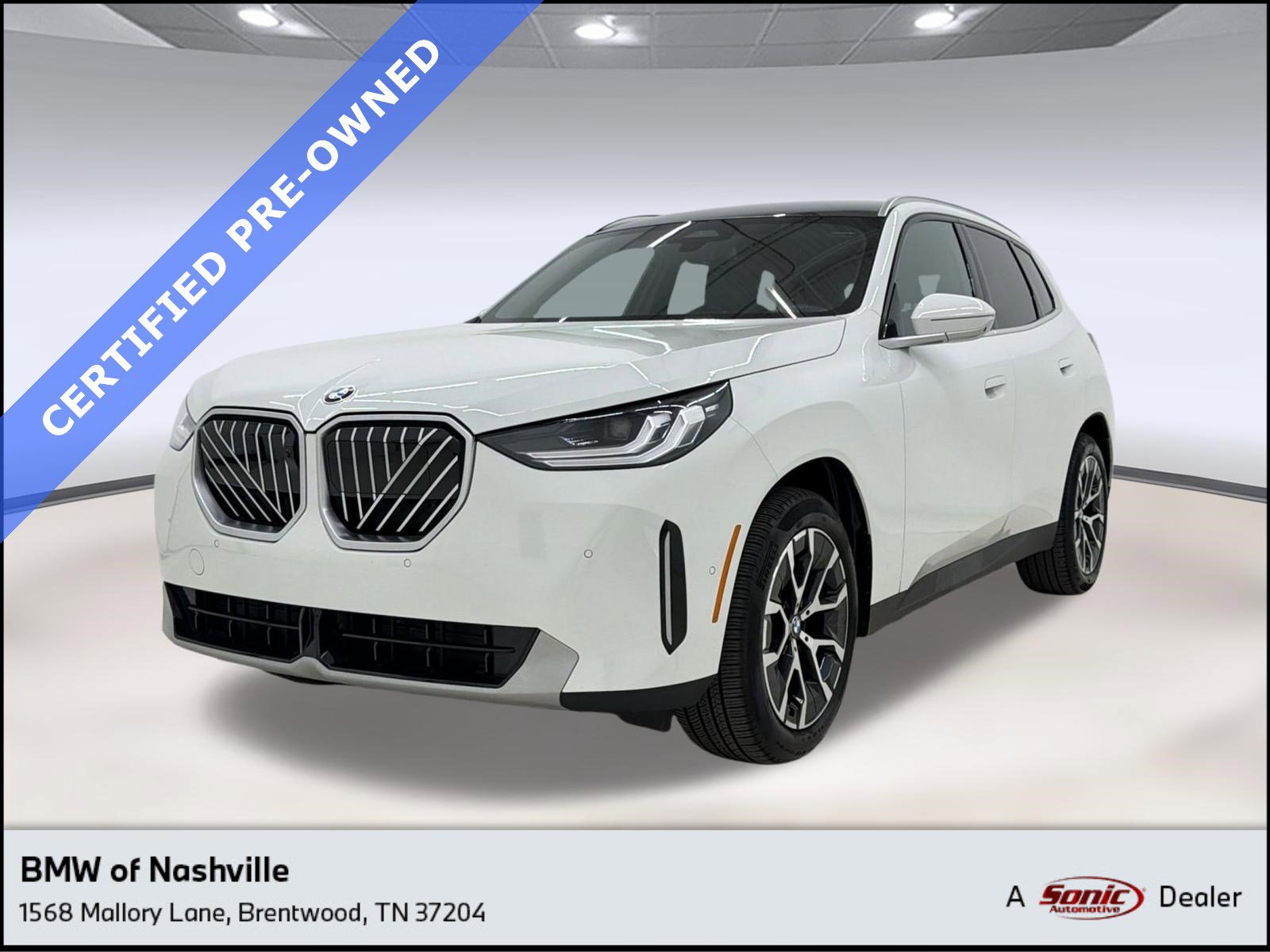 Certified 2025 BMW X3 xDrive30i w/ Premium Package
