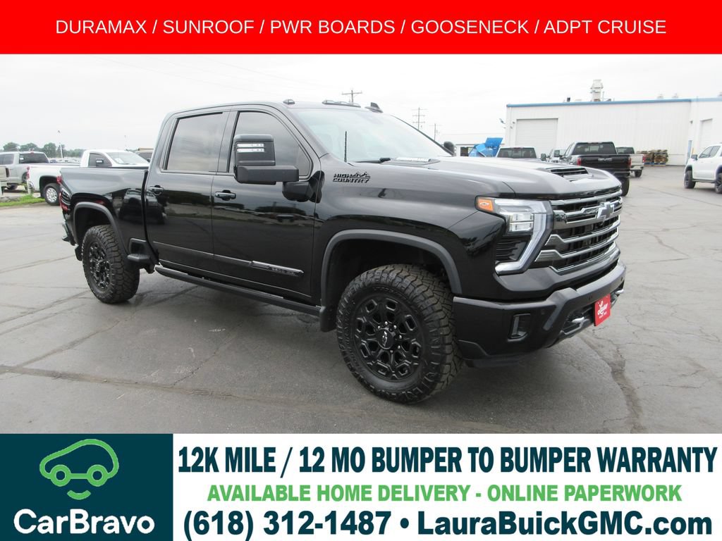 Used 2024 Chevrolet Silverado 2500 High Country w/ High Country Premium Package AWD/4WD image 1