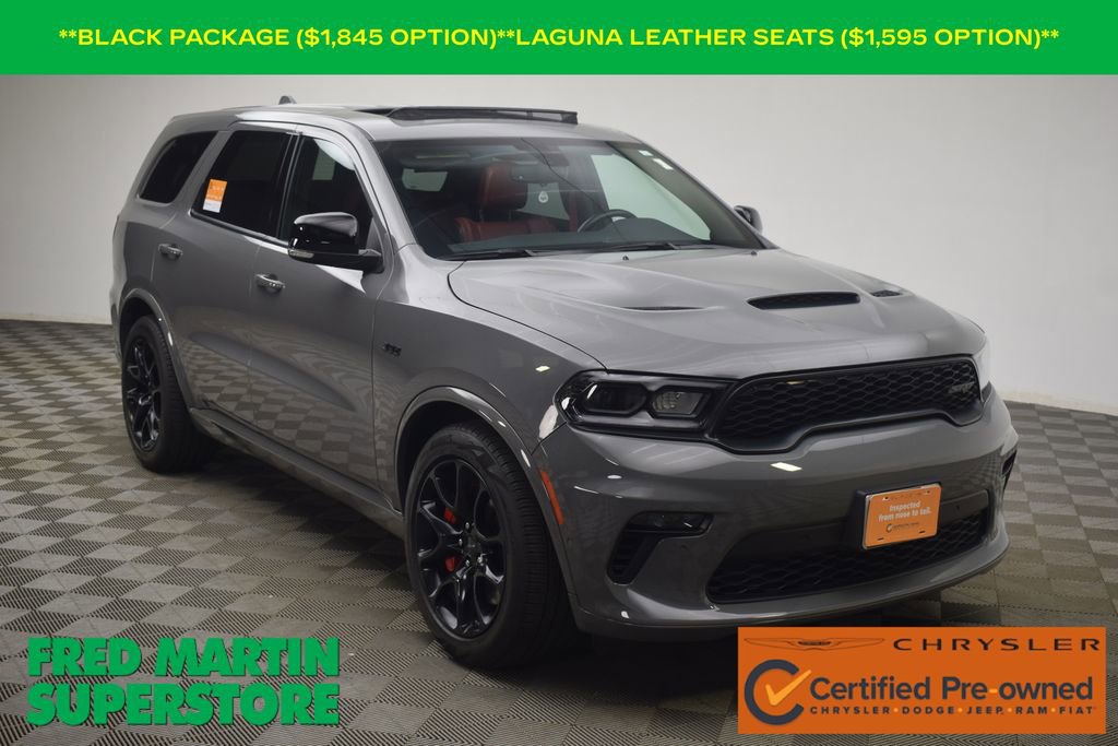 Used 2021 Dodge Durango SRT w/ Black Package
