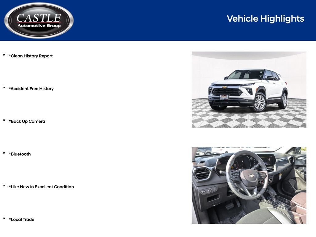 Used 2025 Chevrolet TrailBlazer LS w/ LS Convenience Package AWD/4WD image 4