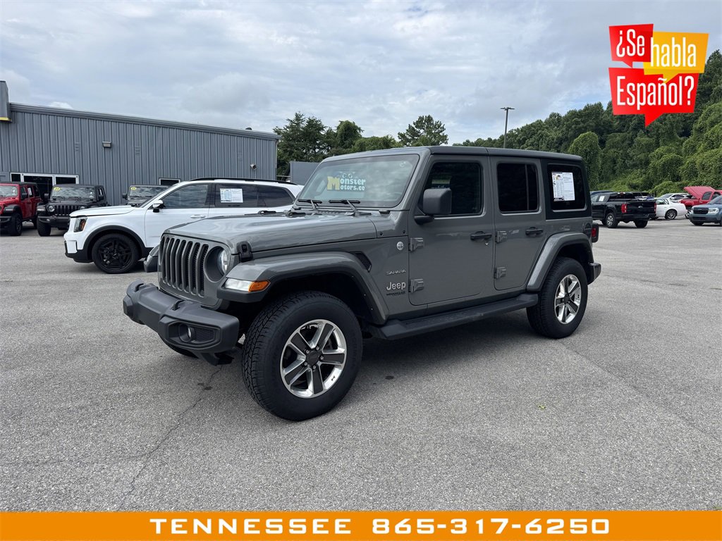 Used 2021 Jeep Wrangler Unlimited Sahara w/ Uconnect 4C Nav & Sound Group