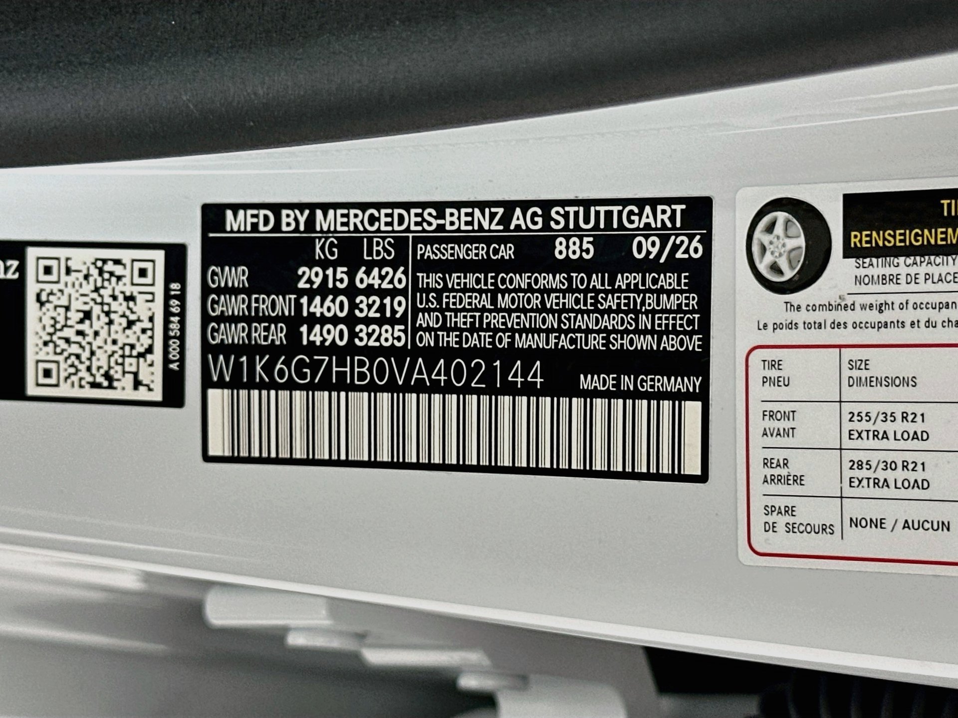New 2027 Mercedes-Benz S 580 4MATIC Sedan image 36