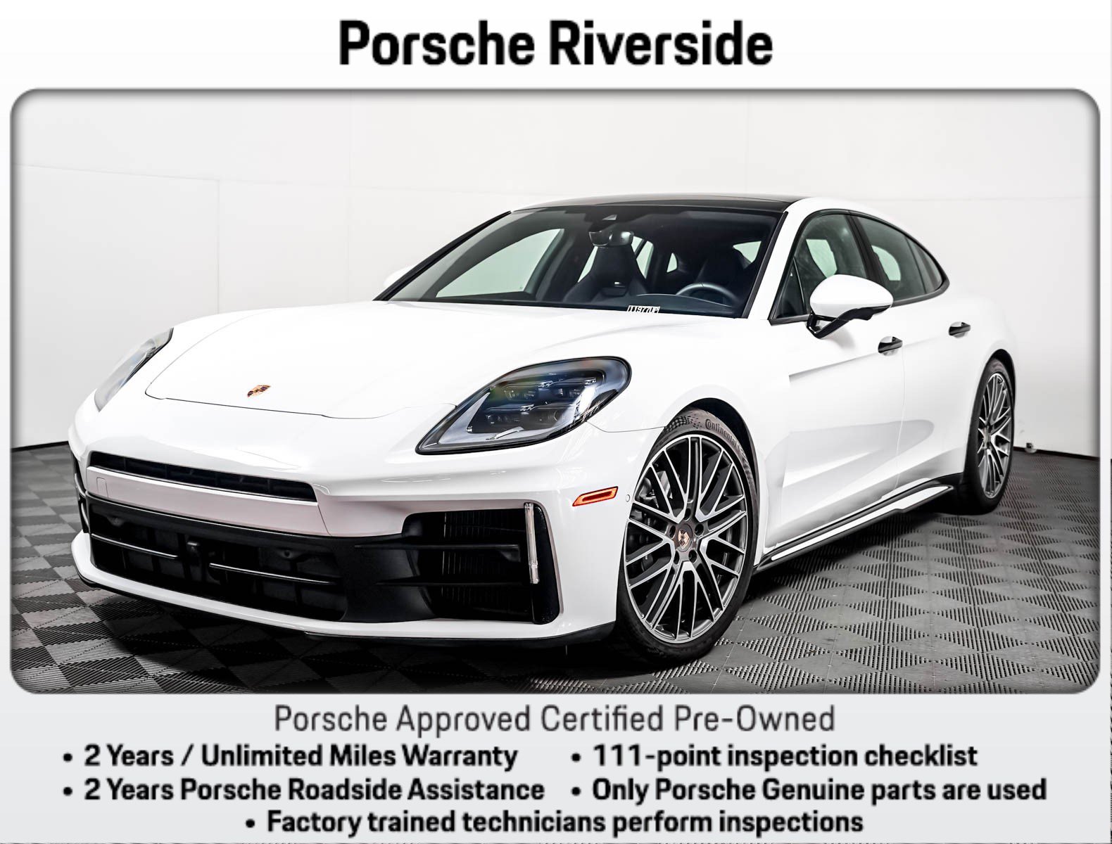 Certified 2024 Porsche Panamera RWD image 1