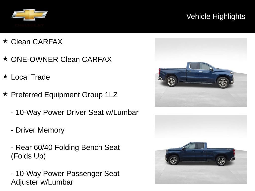 Used 2019 Chevrolet Silverado 1500 LTZ w/ LTZ Plus Package image 18