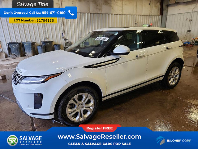 Used 2021 Land Rover Range Rover Evoque S