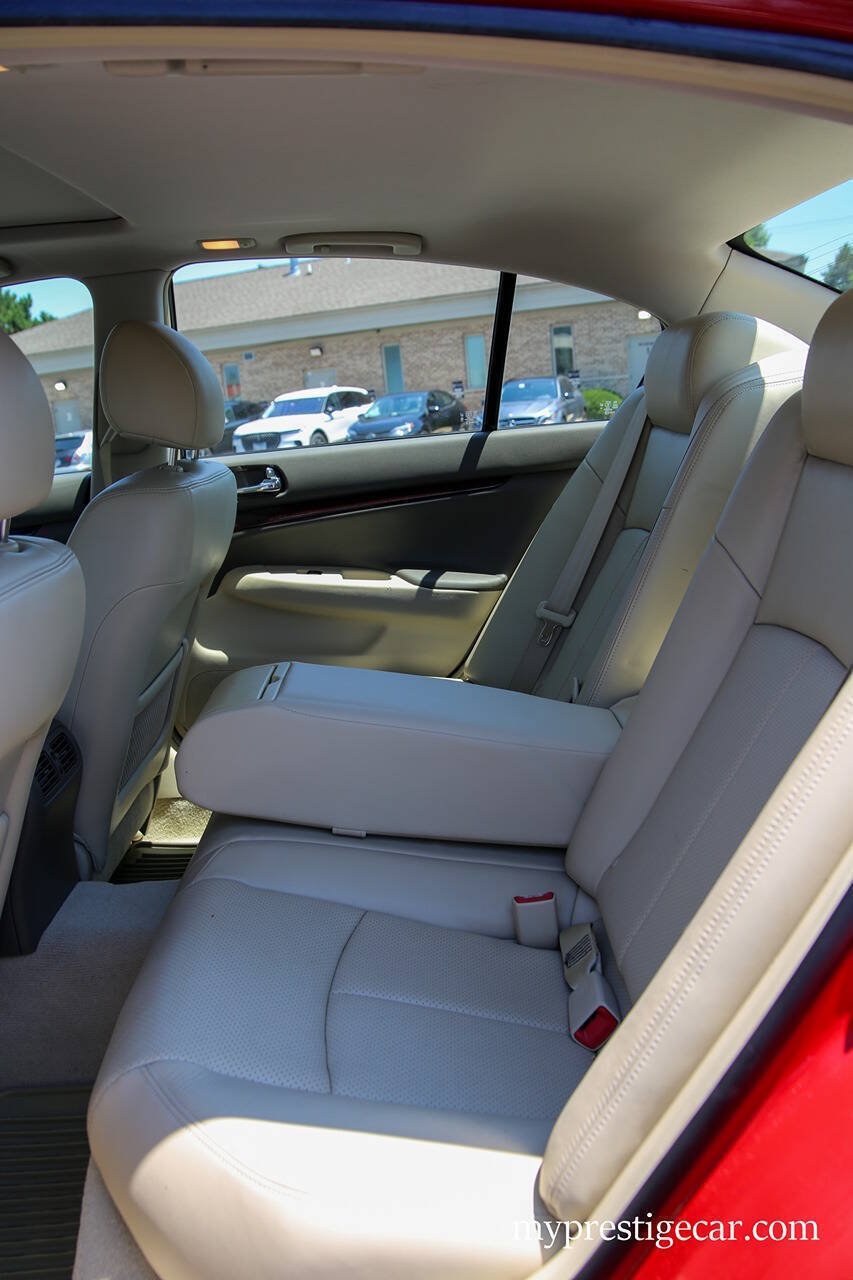 Used 2010 INFINITI G37 x Sedan w/ Premium Pkg AWD/4WD image 28