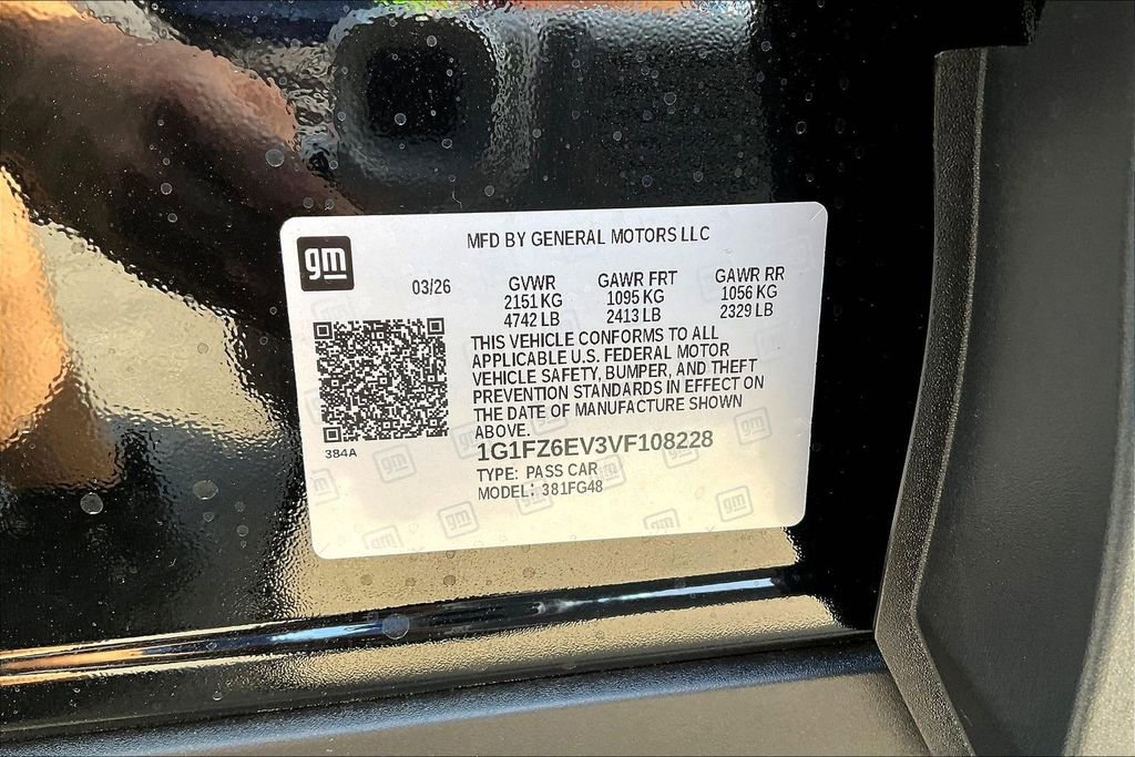 New 2027 Chevrolet Bolt RS image 13