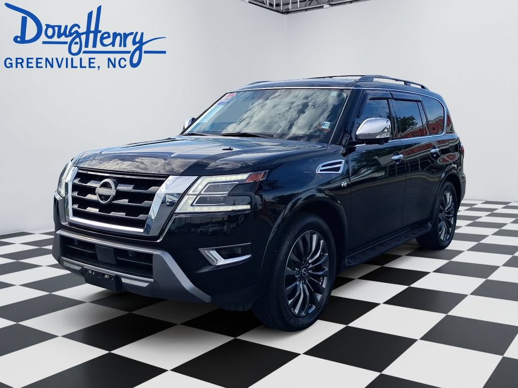 Used 2021 Nissan Armada Platinum AWD/4WD video 1
