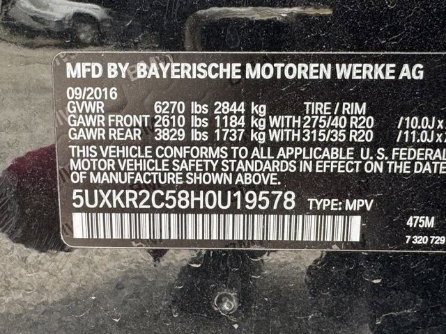 Used 2017 BMW X5 sDrive35i RWD image 30